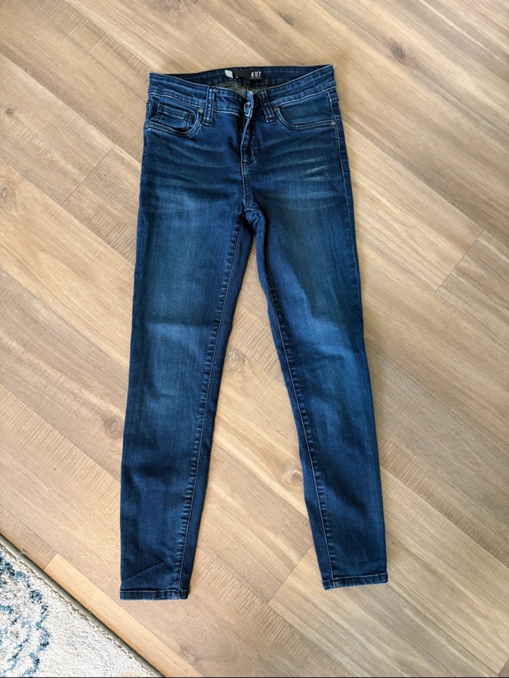 Kut from the Kloth Dark Blue Skinny Jeans